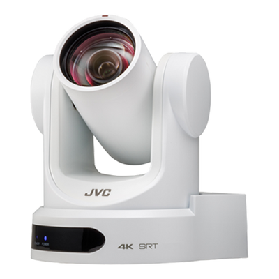 JVC KY-PZ400N 4K 12x Zoom PTZ Remote Camera with NDI|HX (White)
