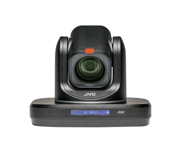 JVC KY-PZ510BU 12x Optical Zoom Ultra Wide Angel 4K60P HEVC Auto-Tracking PTZ Camera with 3G-SDI/HDMI/USB/IP Output (Black)