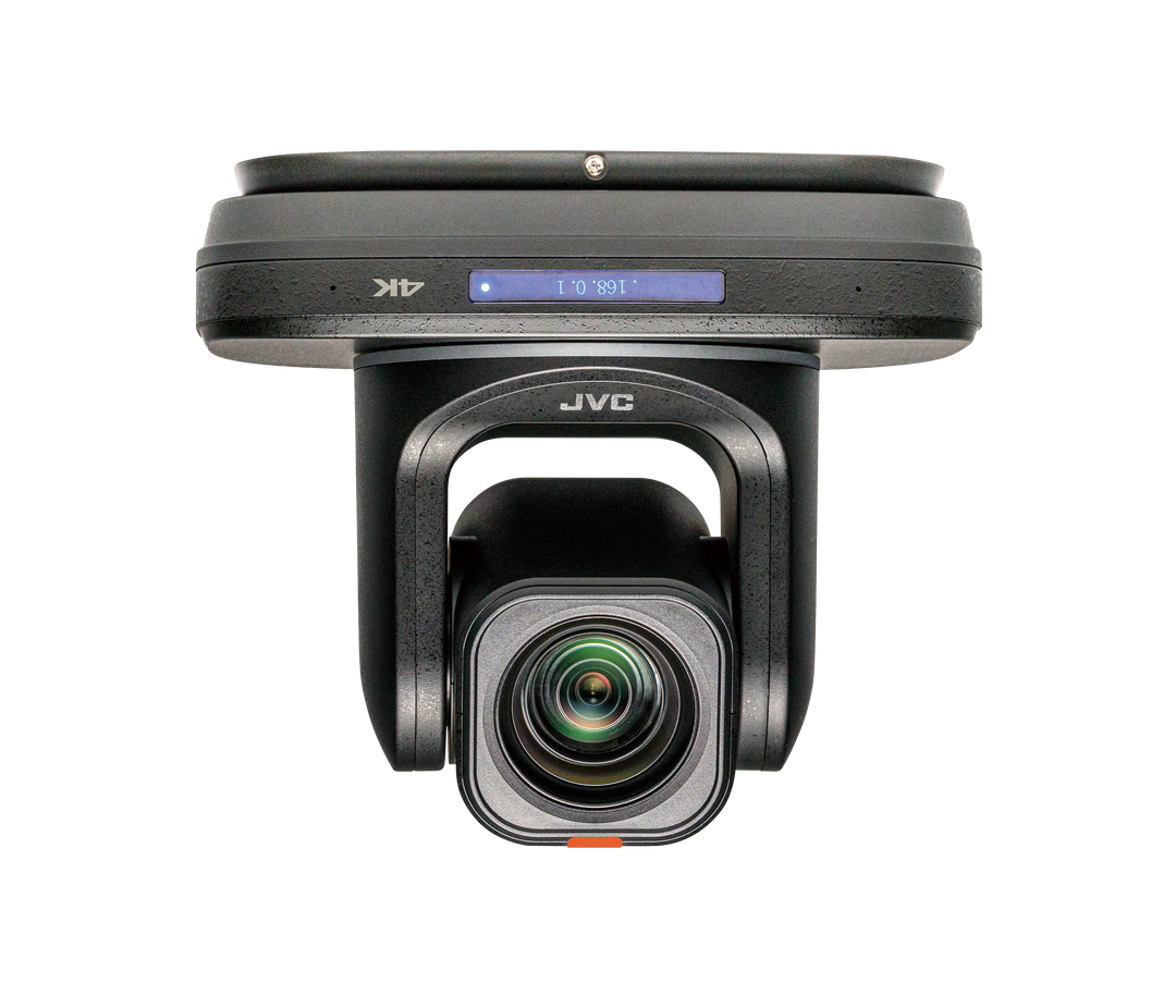 JVC KY-PZ510BU 12x Optical Zoom Ultra Wide Angel 4K60P HEVC Auto-Tracking PTZ Camera with 3G-SDI/HDMI/USB/IP Output (Black)