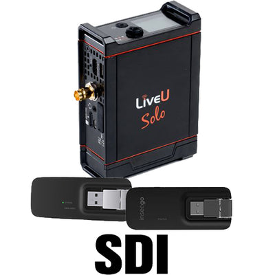 LiveU Solo SDI With Solo Connect 2 Modem Bundle