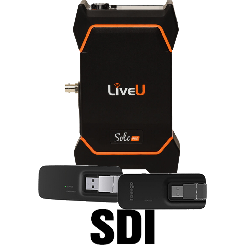 LiveU Solo PRO HDMI/SDI with Solo Connect 2 Modem Bundle – Videoguys