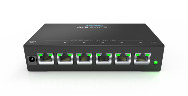 DTM・DAW MOTU AVB SWITCH 5 Port MOTU AVB Switch – Videoguys