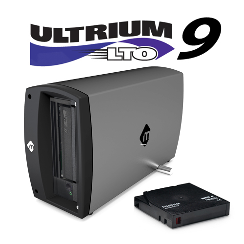mLogic mTape Thunderbolt 3 LTO-9 with Hedge Canister for macOS