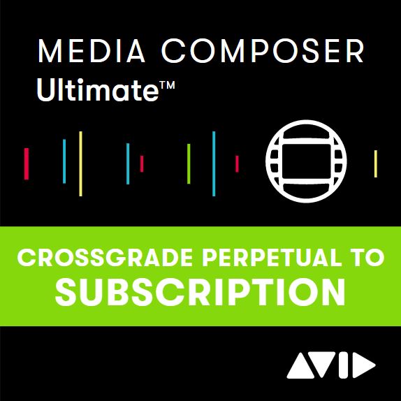 Avid Media Composer Perpetual CROSSGRADE to Media Composer | Ultimate 2-Year Subscription