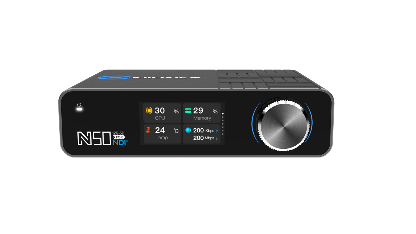 Kiloview N50 12G-SDI to NDI Bi-Directional Converter Front