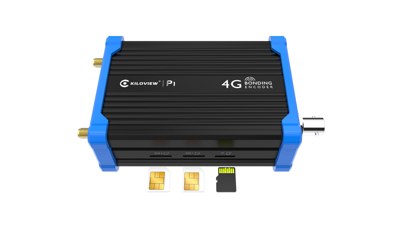 Kiloview P1 4G Cellular Bonding Video Encoder