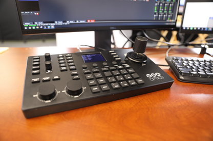 PTZOptics Superjoy IP & Serial PTZ Camera Joystick Controller Example Set Up