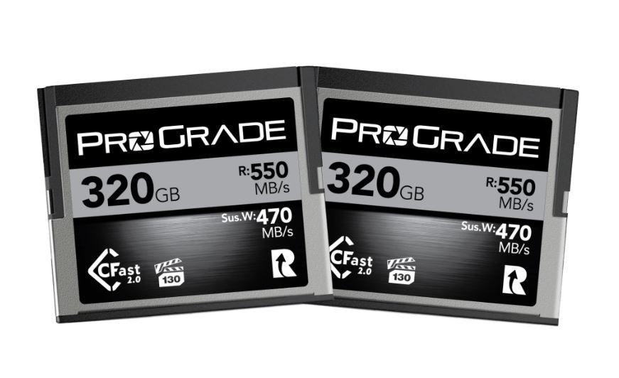 ProGrade Digital 320GB CFast 2.0 Memory Card, 2-Pack