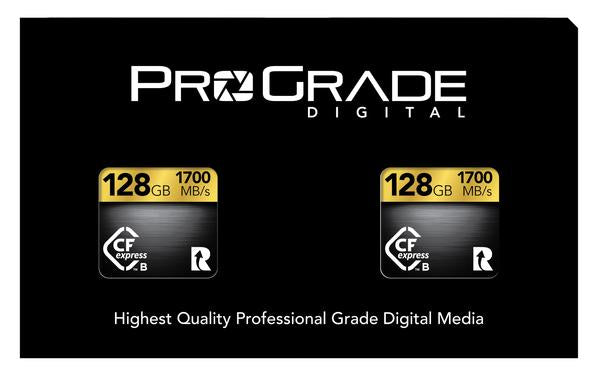 ProGrade Digital 128GB CFexpress 2.0 Memory Card, 2-Pack - Videoguys