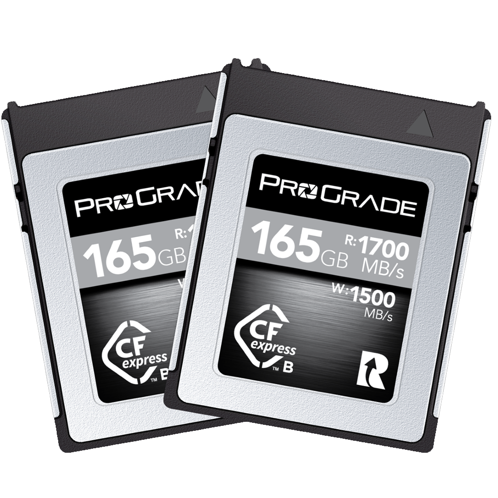ProGrade Digital CFexpress Type B 2.0 Memory Card Cobalt 165GB (2-Pack)