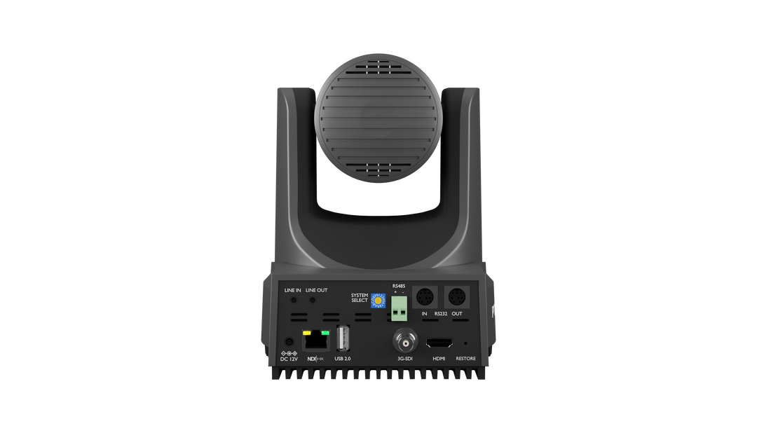 PTZOptics Move 4K 12X NDI|HX PTZ Camera - Gray