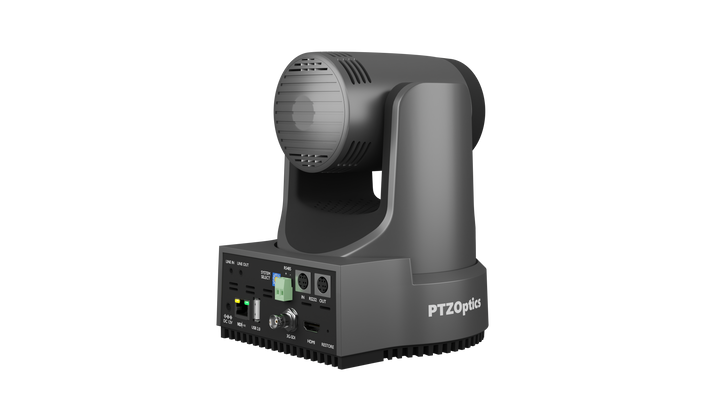 PTZOptics Move 4K 12X NDI|HX PTZ Camera - Gray