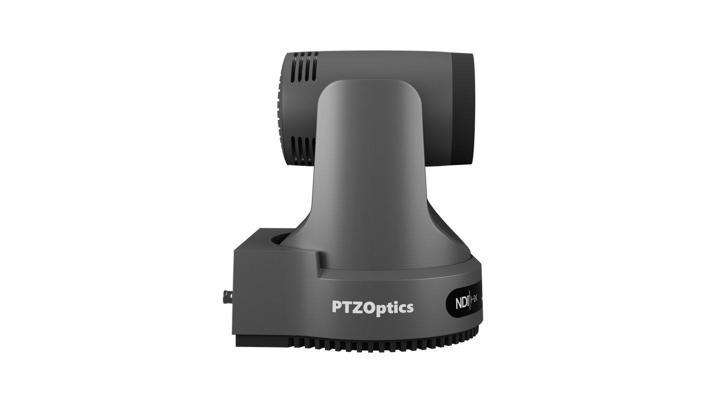 PTZOptics Move 4K 12X NDI|HX PTZ Camera - Gray