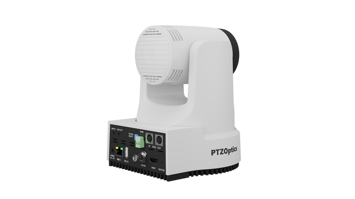 PTZOptics Move 4K 12X NDI|HX PTZ Camera- White