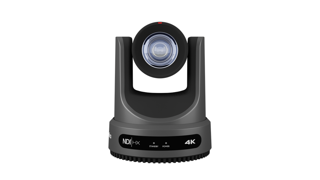 PTZOptics Move 4K 20X NDI|HX PTZ Camera - Gray