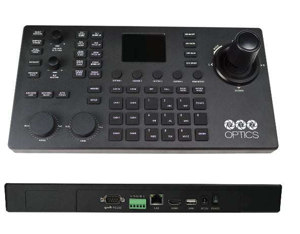 PTZOptics Superjoy IP & Serial PTZ Camera Joystick Controller Top 