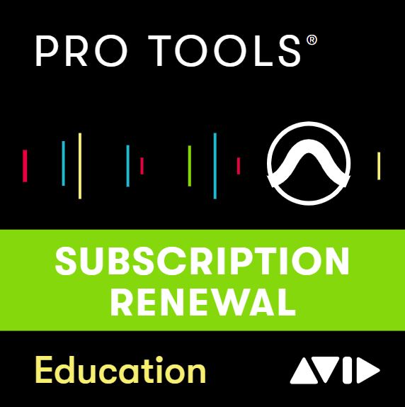 Avid Pro Tools 1-year Subscription RENEWAL (Academic)