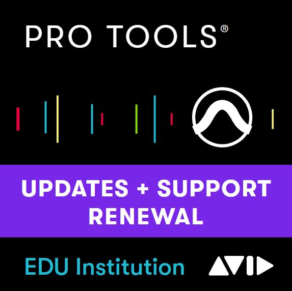 Avid ProTools Annual Upgrade and Support Plan RENEWAL - Schools/Universities