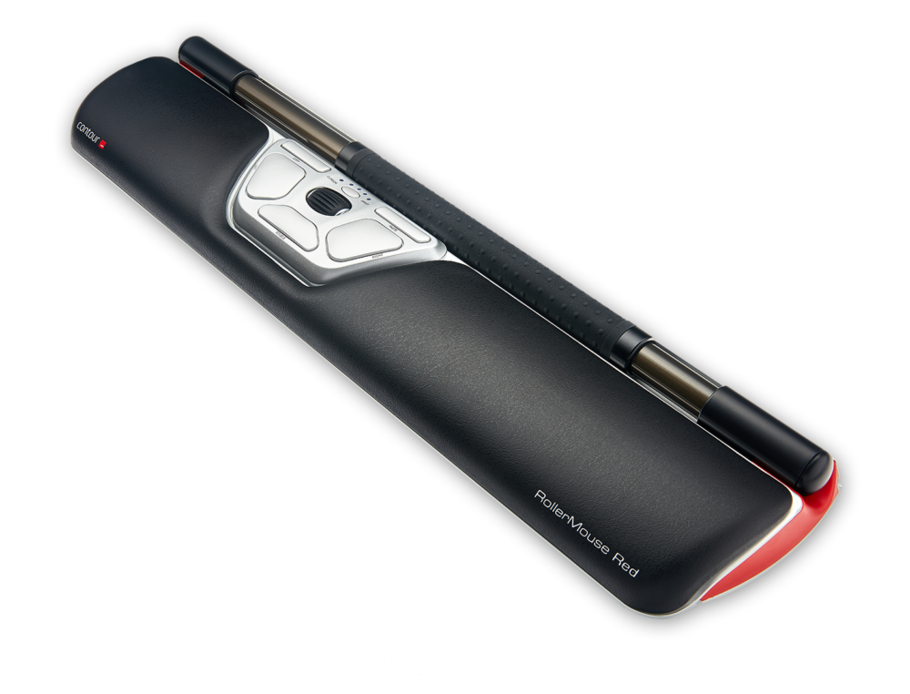 Rollermouse Contour Design RollerMouse Red with Wireless – Videoguys