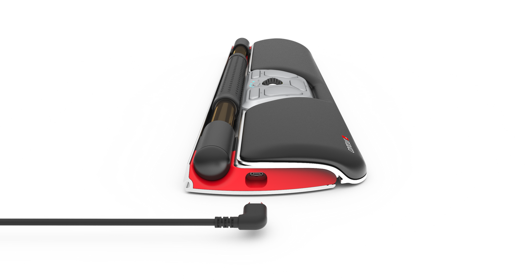 Rollermouse Contour Design RollerMouse Red with Wireless – Videoguys