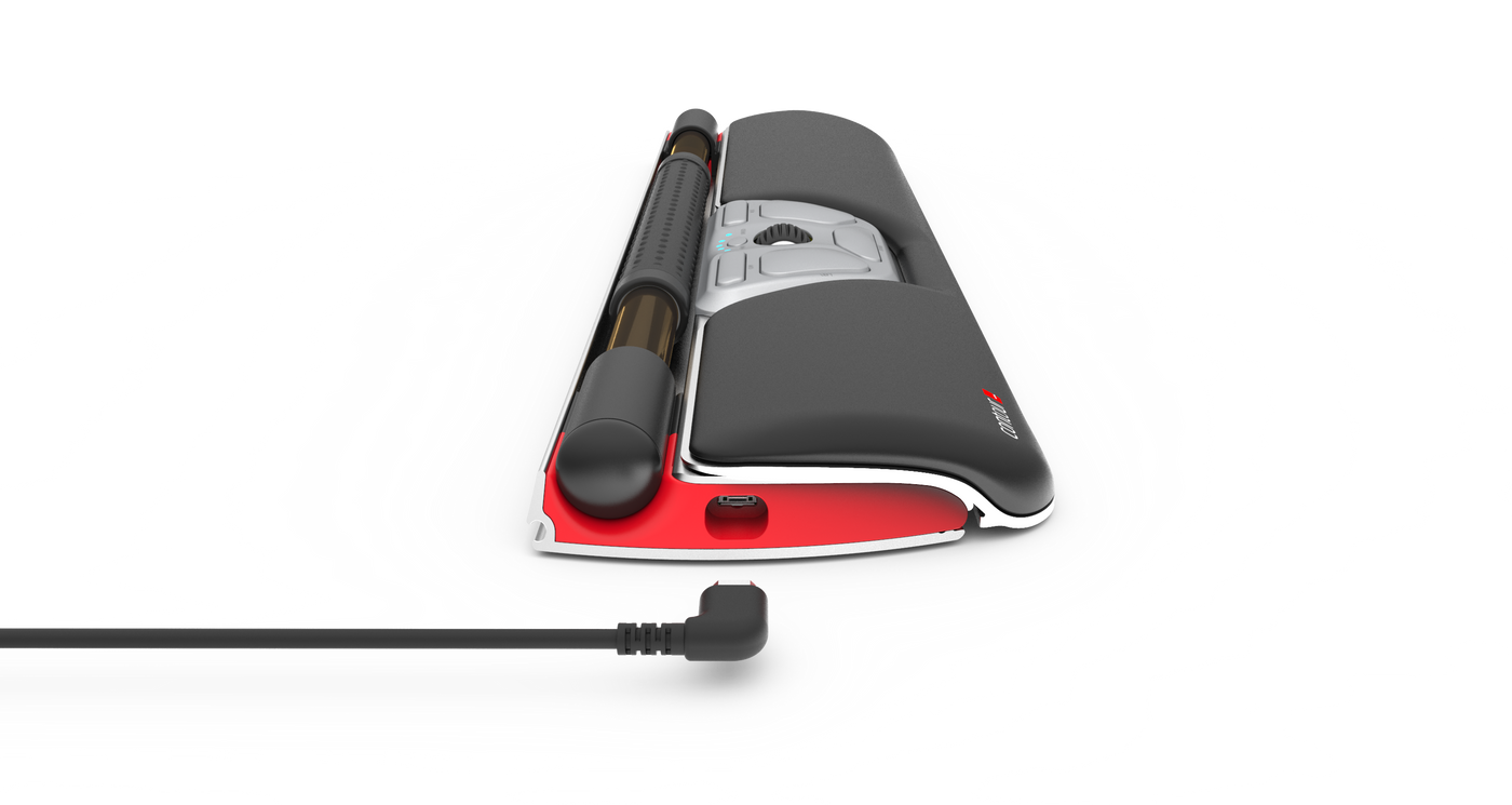Contour Design RollerMouse Red with Wireless