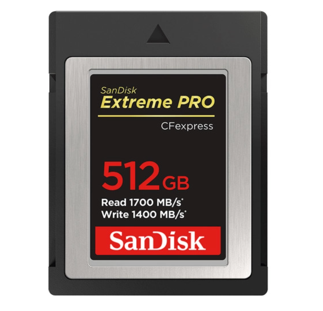 SanDisk Extreme Pro CFExpress Card Type B 512GB 