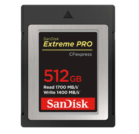 SanDisk Extreme Pro CFExpress Card Type B 512GB 