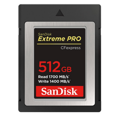 SanDisk Extreme Pro CFExpress Card Type B 512GB