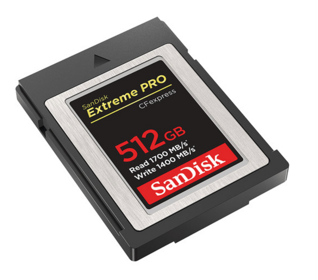 SanDisk Extreme Pro CFExpress Card Type B 512GB