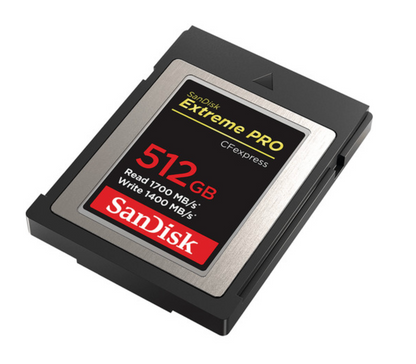 SanDisk 512GB Side Angle