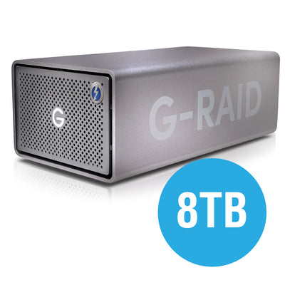 SanDisk Professional G-RAID 2 Space Grey 8TB