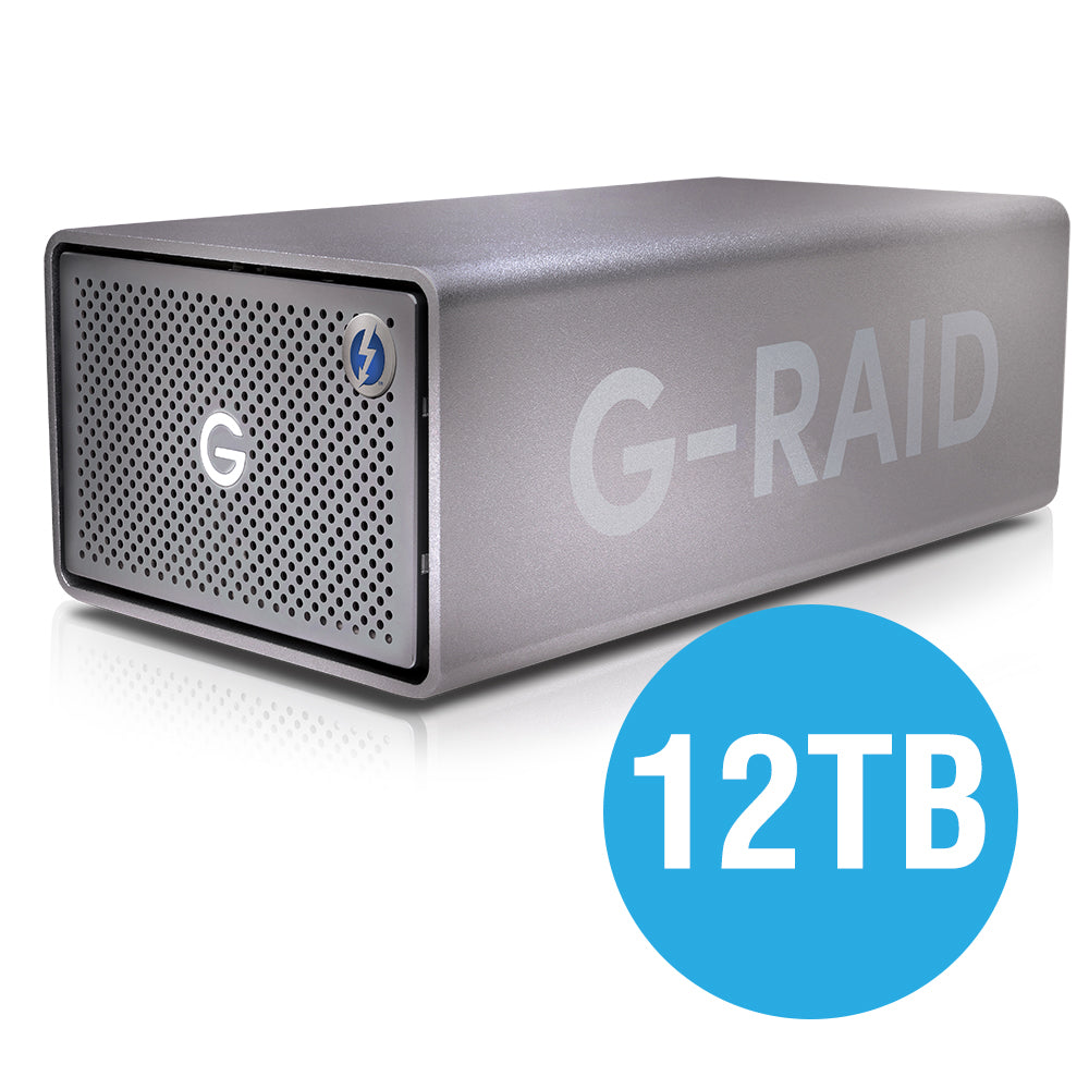 SanDisk Professional G-RAID 2 Space Grey 12TB