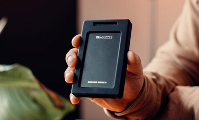 Glyph 8TB SSD SecureDrive+ Professional Encrypted Rugged Mobile Hard Drive with Bluetooth