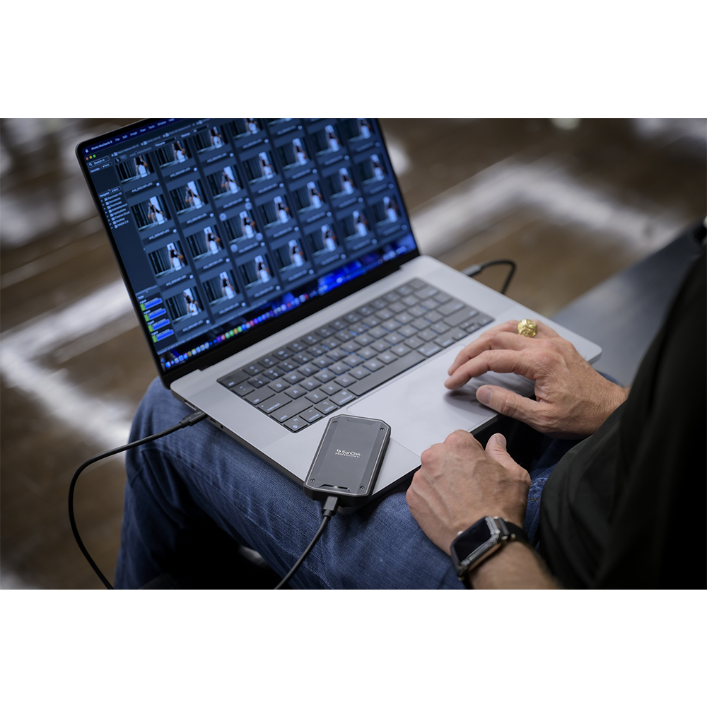 SanDisk Professional PRO-G40 SSD 1TB In Use