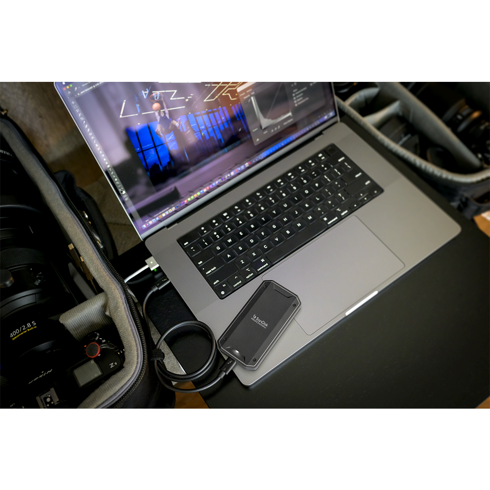 SanDisk Professional 1TB In Use