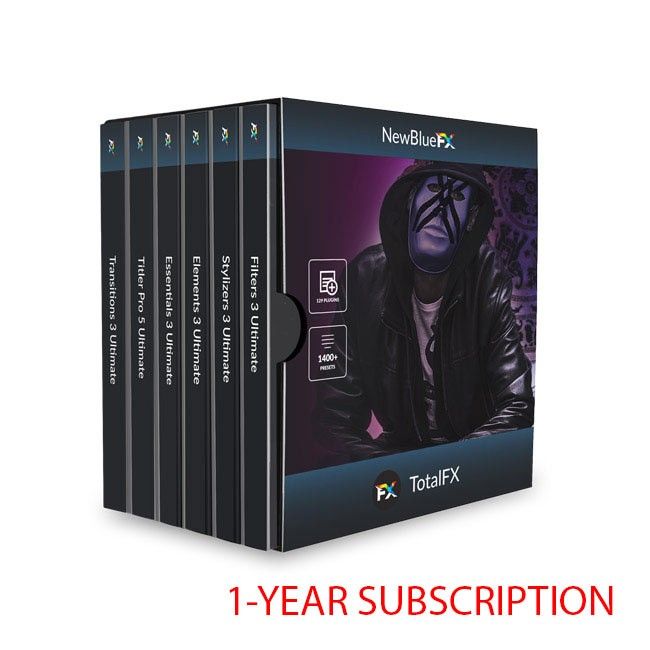 NewBlue TotalFX 360 - 1-Year Subscription