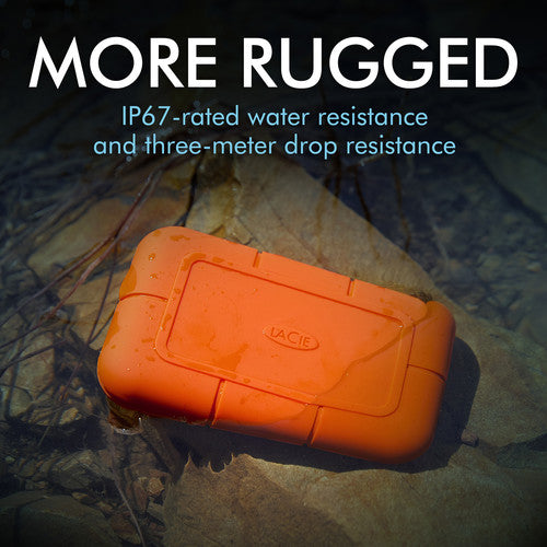 LaCie Rugged SSD USB-C with Rescue 4TB