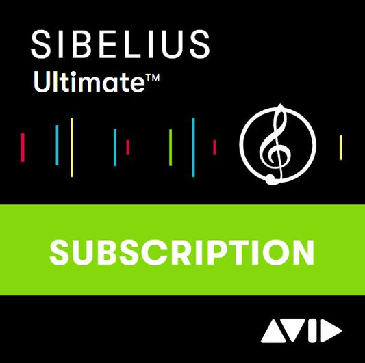 Avid Sibelius Ultimate 1-Year Subscription NEW