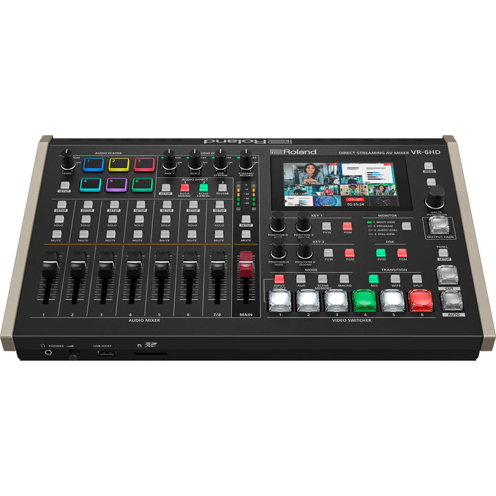 Roland VR-6HD Direct Streaming AV Mixer