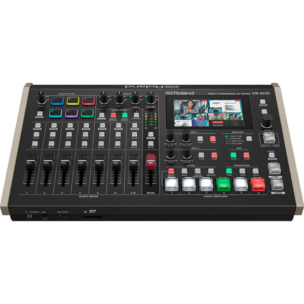 Streamline Your Livestreaming with Roland VR-6HD AV Mixer – Videoguys