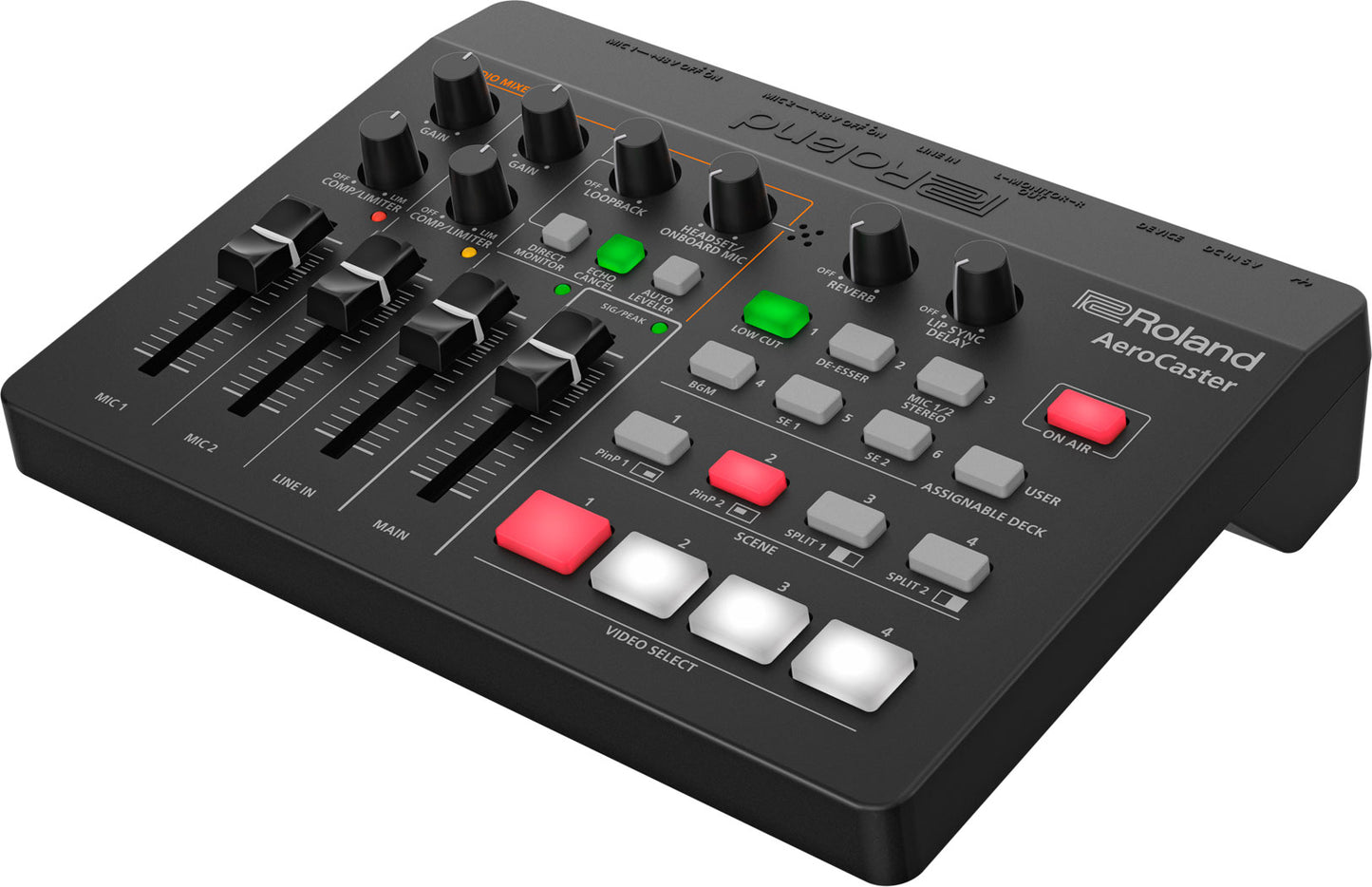 Roland VRC-01 AeroCaster Angle View