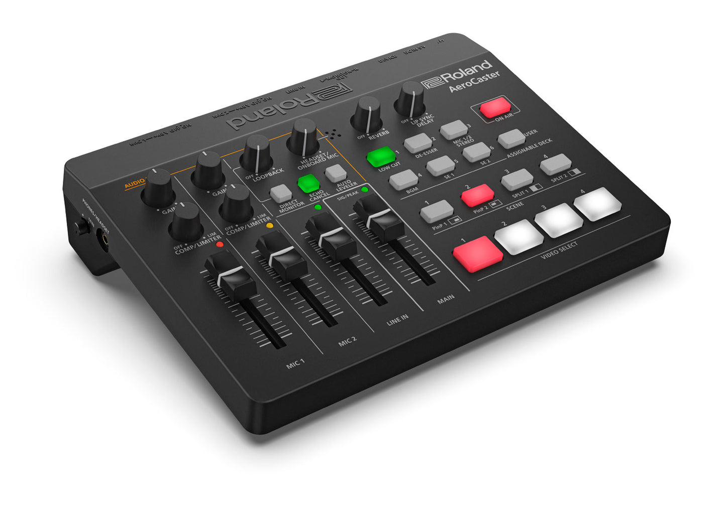 Roland VRC-01 AeroCaster Close-Up 