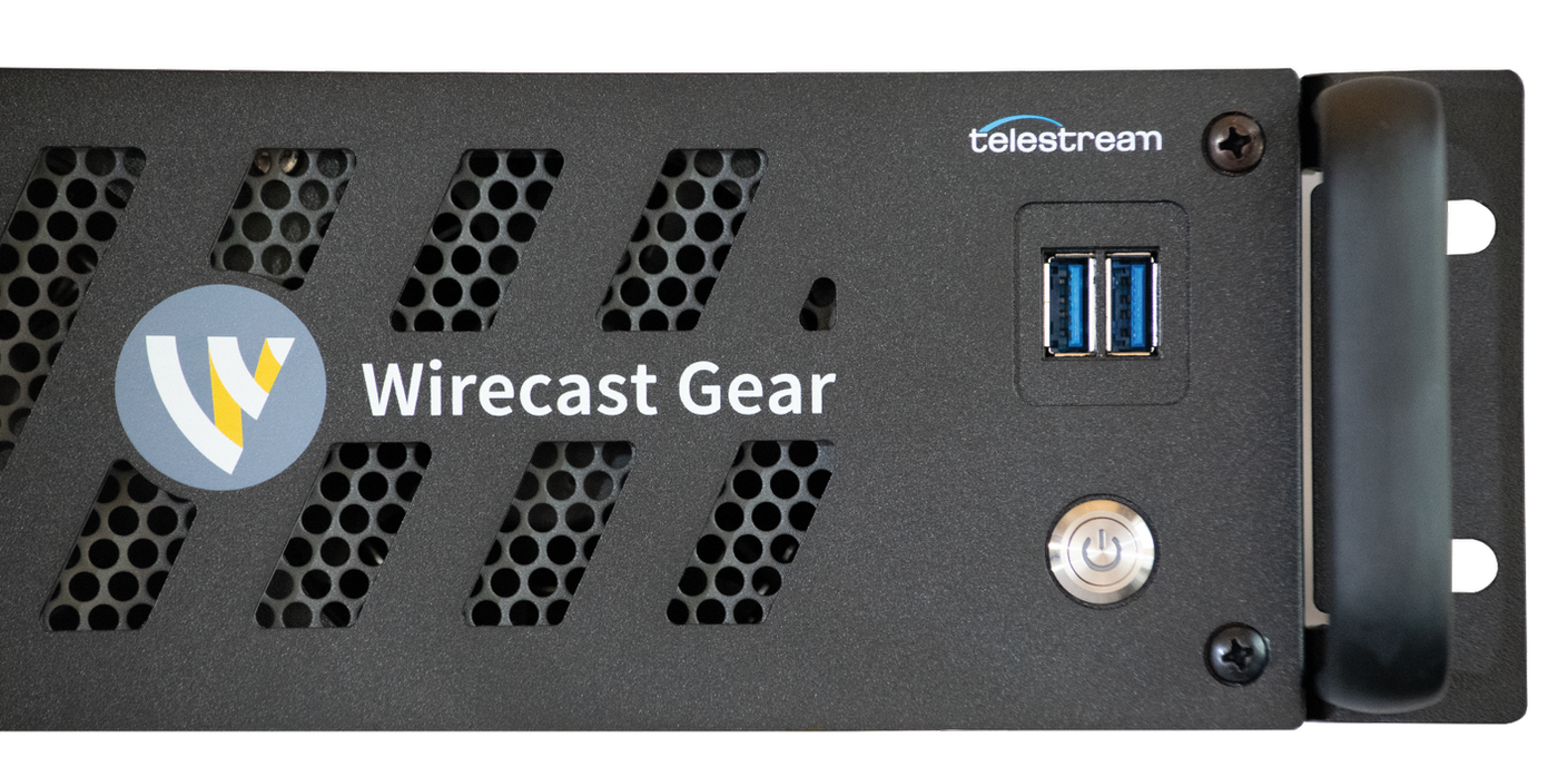 Telestream Wirecast Gear 4K SDI