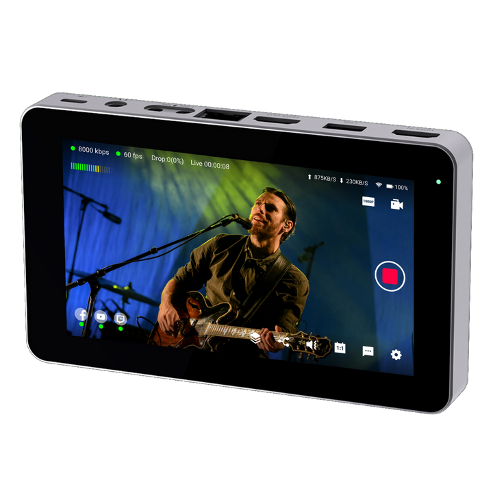 YoloLiv YoloBox Mini Smart, Portable, All-In-One Live Streaming, Encoder, Recorder & Monitor