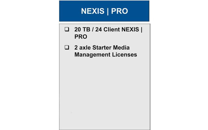 Avid NEXIS | PRO 20TB Shared Storage Solution