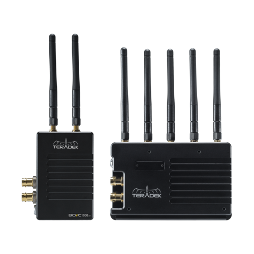 Teradek Bolt XT 1000 SDI/HDMI Wireless TX/RX Deluxe Kit with 2 Receivers (V-Mount)