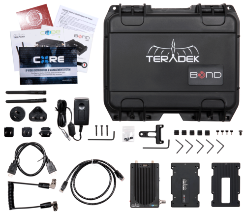 Teradek 10-0757 Bond 757 - Cube 755 + Bond + MPEG-TS Package