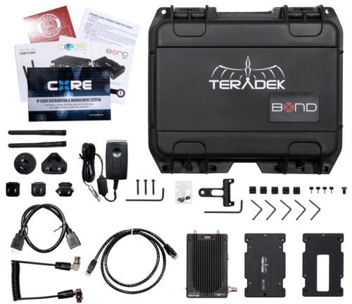 Teradek Bond 757 Kit:  Bond 4 Pin | Cube 755 | MPEG-TS