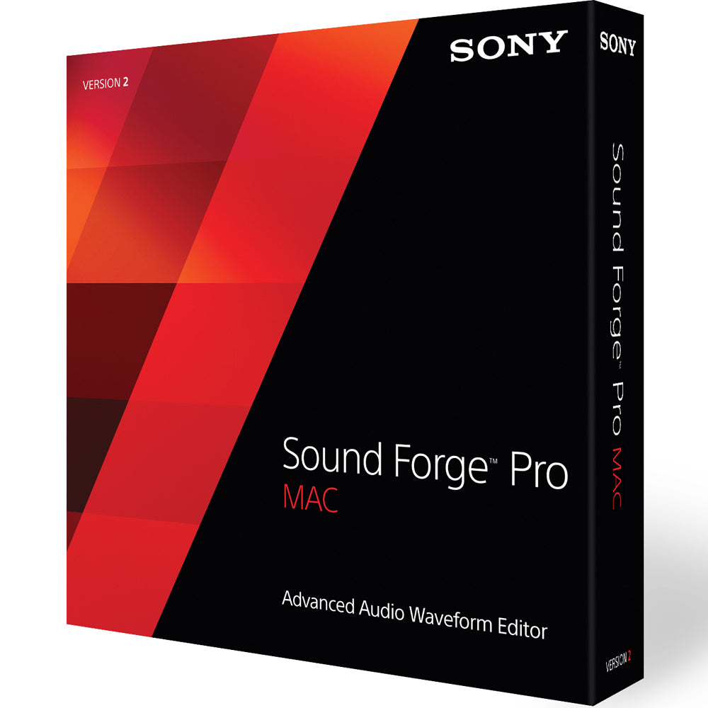 Magix Sound Forge Pro Mac 2