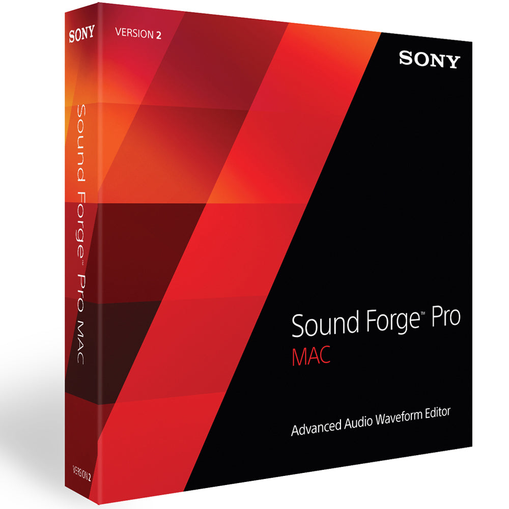 Magix Sound Forge Pro Mac 2 Upgrade